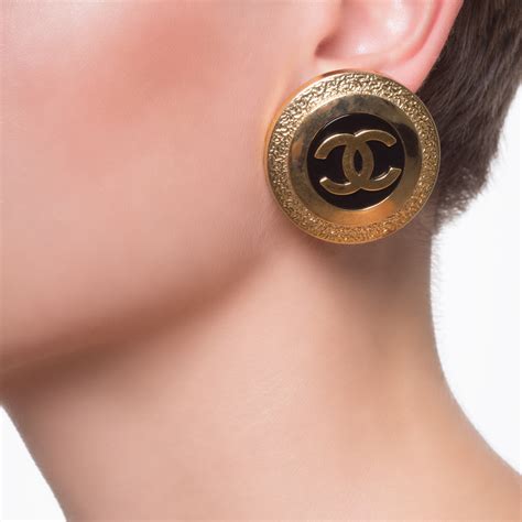 coco chanel vintage earrings